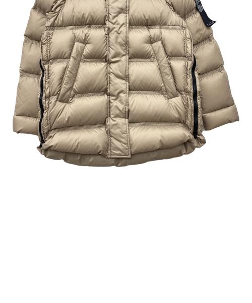 PEUTEREY（ピューテリー）PEUTEREY (ピューテリー) ファー付きダウンジャケット ベージュ サイズ:46 未使用品の古着・服飾アイテム