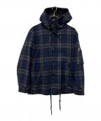 PAUL SMITHポールスミス）の古着「ウールジャケット」｜ブルー×ブラック