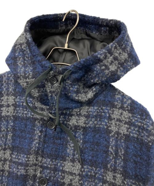 PAUL SMITH（ポールスミス）PAUL SMITH (ポールスミス) ウールジャケット ブルー×ブラック サイズ:Ｍの古着・服飾アイテム