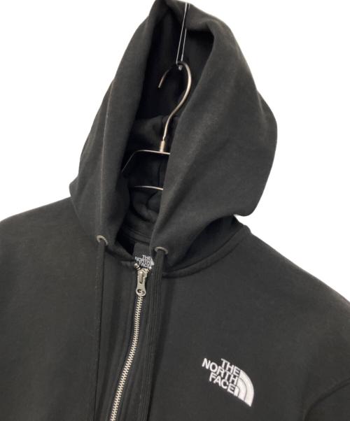 THE NORTH FACE（ザ ノース フェイス）THE NORTH FACE (ザ ノース フェイス) スクエアロゴフルジップパーカー ブラック サイズ:Mの古着・服飾アイテム