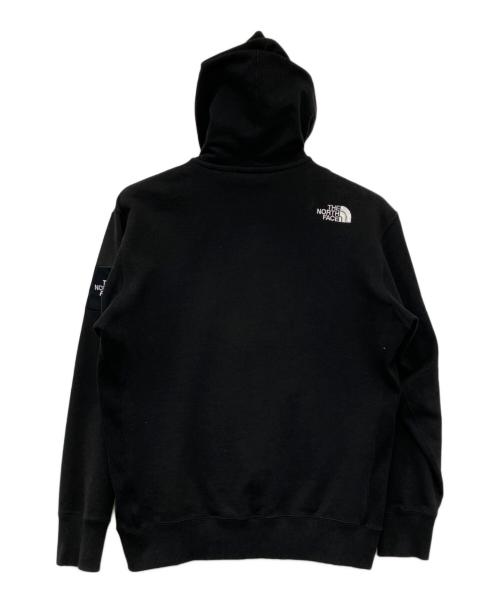 THE NORTH FACE（ザ ノース フェイス）THE NORTH FACE (ザ ノース フェイス) スクエアロゴフルジップパーカー ブラック サイズ:Mの古着・服飾アイテム
