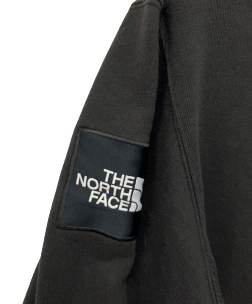THE NORTH FACE（ザ ノース フェイス）THE NORTH FACE (ザ ノース フェイス) スクエアロゴフルジップパーカー ブラック サイズ:Mの古着・服飾アイテム