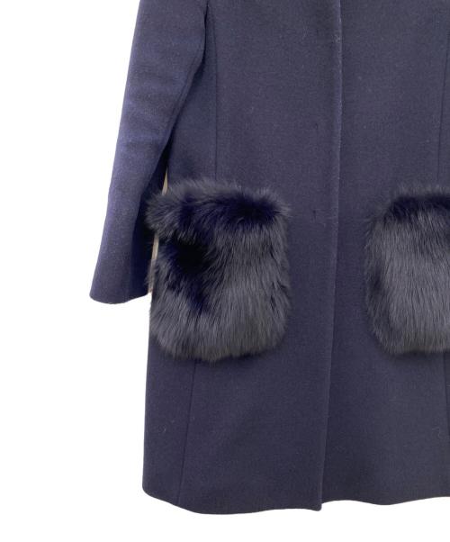 ANAYI（アナイ）ANAYI (アナイ) コート ネイビー サイズ:36の古着・服飾アイテム