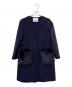 ANAYI（アナイ）の古着「コート」｜ネイビー