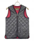 Barbourバブアー）の古着「キルティングベスト」｜ブラック