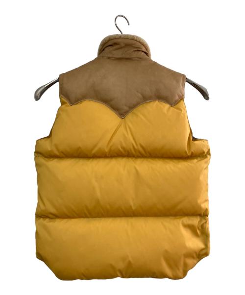 Rocky Mountain FeatherBed（ロッキーマウンテンフェザーベッド）Rocky Mountain FeatherBed (ロッキーマウンテンフェザーベッド) ダウンベスト イエロー サイズ:42の古着・服飾アイテム