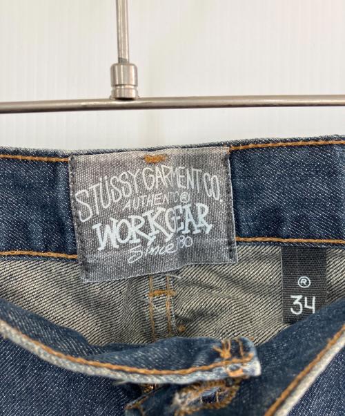 stussy（ステューシー）stussy (ステューシー) デニムパンツ ブルー サイズ:W34の古着・服飾アイテム