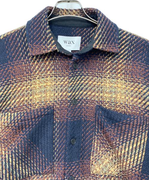 WAX LONDON（ワックスロンドン）WAX LONDON (ワックスロンドン) オーバーシャツ マルチカラー サイズ:Mの古着・服飾アイテム