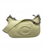 COACHコーチ）の古着「2WAYバッグ」｜黄緑