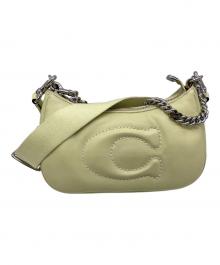 COACH（コーチ）の古着「2WAYバッグ」｜黄緑