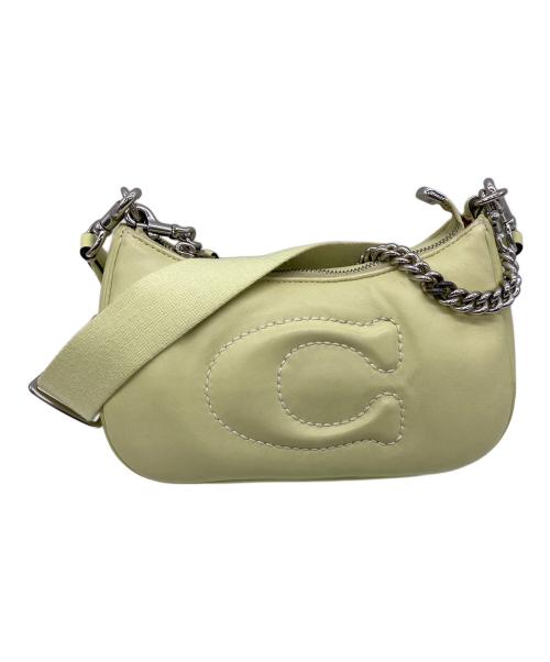 COACH（コーチ）COACH (コーチ) 2WAYバッグ 黄緑の古着・服飾アイテム