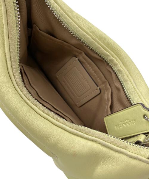 COACH（コーチ）COACH (コーチ) 2WAYバッグ 黄緑の古着・服飾アイテム