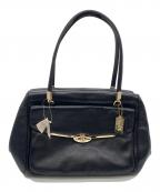 COACHコーチ）の古着「ハンドバッグ」｜ブラック