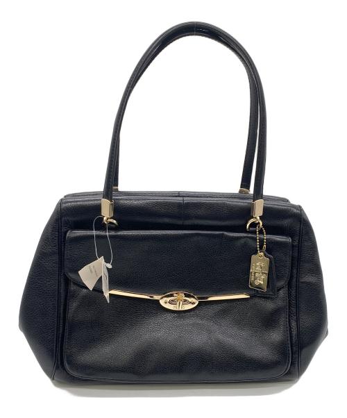 COACH（コーチ）COACH (コーチ) ハンドバッグ ブラックの古着・服飾アイテム