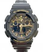 CASIOカシオ）の古着「GA-100 SERIES」｜オリーブ