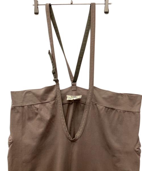 LIMI feu（リミフゥ）LIMI feu (リミフゥ) オーバーオール ベージュ サイズ:FREEの古着・服飾アイテム