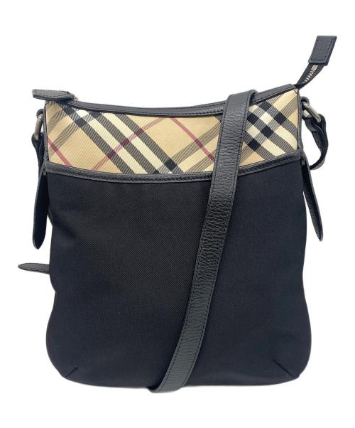 BURBERRY（バーバリー）BURBERRY (バーバリー) ショルダーバッグ ブラックの古着・服飾アイテム