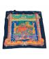 HERMES (エルメス) シルクスカーフ ネイビー：15000円
