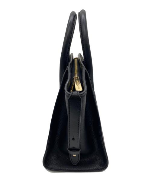 MICHAEL KORS（マイケル・コース）MICHAEL KORS (マイケル・コース) 2WAYバッグ ブラック×ブラウンの古着・服飾アイテム