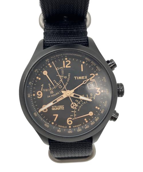 TIMEX（タイメックス）TIMEX (タイメックス) 腕時計 ブラックの古着・服飾アイテム