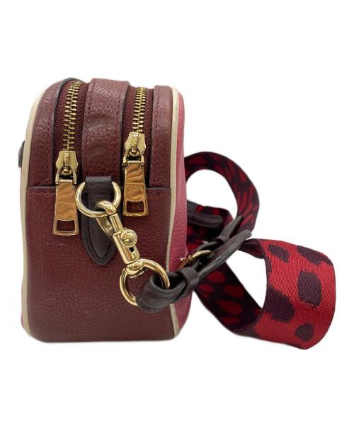 COACH（コーチ）COACH (コーチ) ショルダーバッグ ピンク×レッドの古着・服飾アイテム