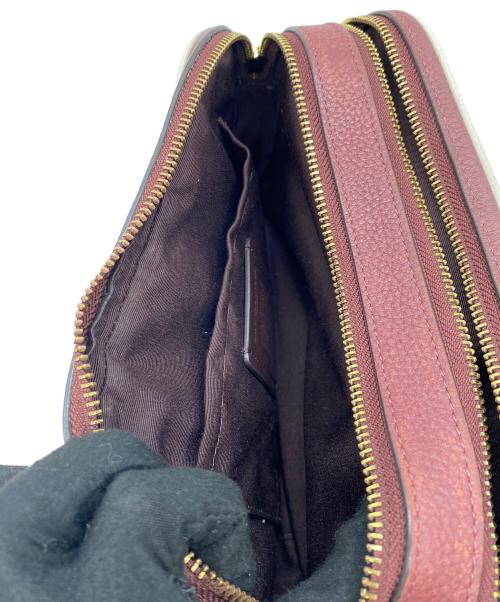 COACH（コーチ）COACH (コーチ) ショルダーバッグ ピンク×レッドの古着・服飾アイテム