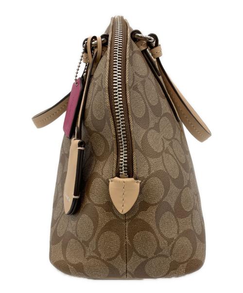 COACH（コーチ）COACH (コーチ) 2WAYハンドバッグ ベージュの古着・服飾アイテム