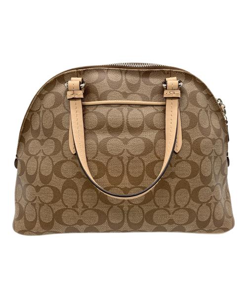 COACH（コーチ）COACH (コーチ) 2WAYハンドバッグ ベージュの古着・服飾アイテム