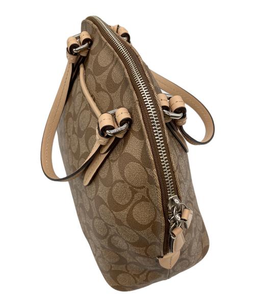 COACH（コーチ）COACH (コーチ) 2WAYハンドバッグ ベージュの古着・服飾アイテム