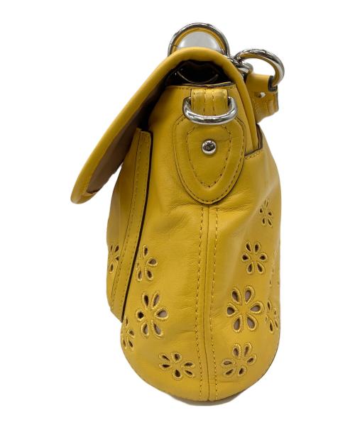 COACH（コーチ）COACH (コーチ) 2WAYショルダーバッグ イエローの古着・服飾アイテム