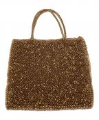 ANTEPRIMAアンテプリマ）の古着「ワイヤーハンドバッグ」｜ゴールド