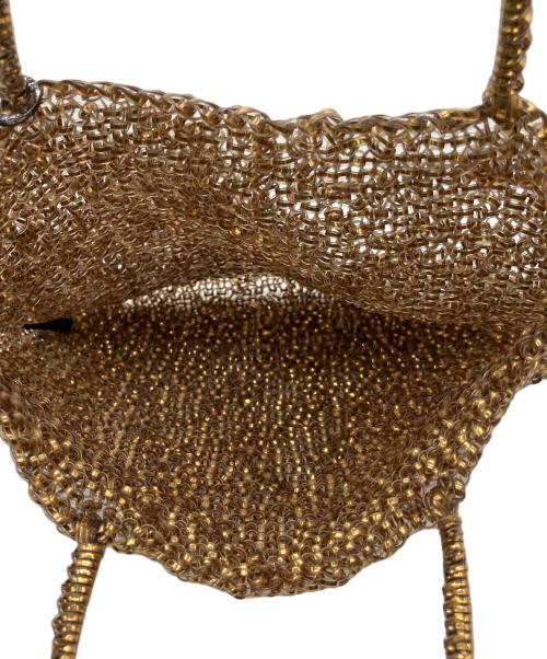 ANTEPRIMA（アンテプリマ）ANTEPRIMA (アンテプリマ) ワイヤーハンドバッグ ゴールドの古着・服飾アイテム