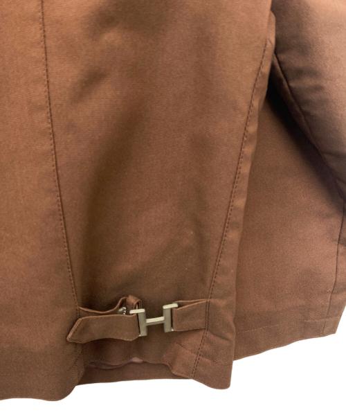 HERMES（エルメス）HERMES (エルメス) シャツジャケット ブラウン サイズ:50の古着・服飾アイテム