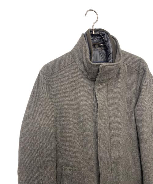 HERNO（ヘルノ）HERNO (ヘルノ) ライナー付きスタンドカラーコート グレー サイズ:50の古着・服飾アイテム