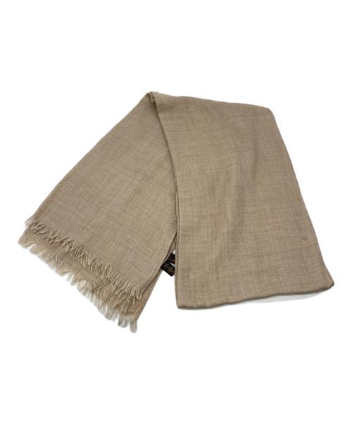 LORO PIANA（ロロピアーナ）LORO PIANA (ロロピアーナ) カシミヤストール ベージュ サイズ:表記無しの古着・服飾アイテム
