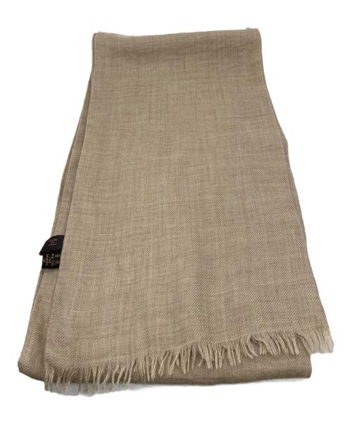 LORO PIANA（ロロピアーナ）LORO PIANA (ロロピアーナ) カシミヤストール ベージュ サイズ:表記無しの古着・服飾アイテム
