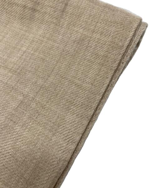 LORO PIANA（ロロピアーナ）LORO PIANA (ロロピアーナ) カシミヤストール ベージュ サイズ:表記無しの古着・服飾アイテム