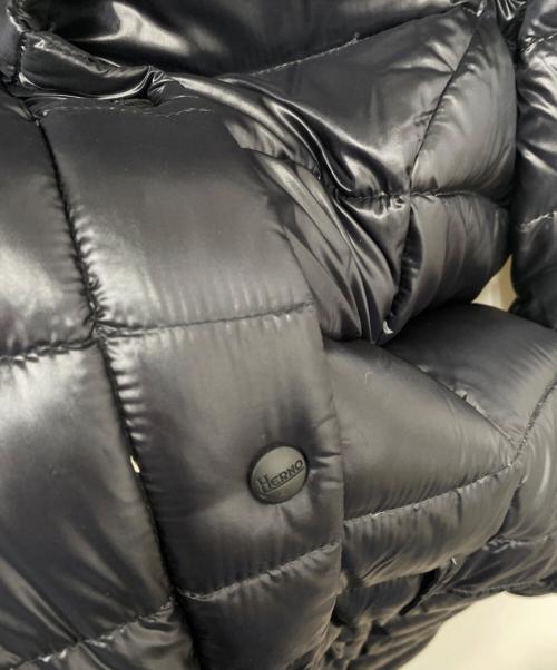 HERNO（ヘルノ）HERNO (ヘルノ) 中綿コート ブラック サイズ:42の古着・服飾アイテム