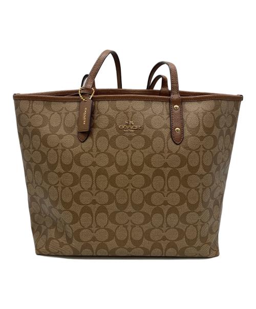 COACH（コーチ）COACH (コーチ) トートバッグ ブラウンの古着・服飾アイテム
