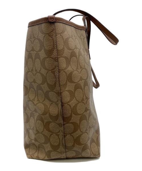 COACH（コーチ）COACH (コーチ) トートバッグ ブラウンの古着・服飾アイテム