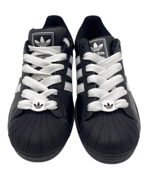 adidas（アディダス）adidas (アディダス) ローカットスニーカー ブラック サイズ:26.5cmの古着・服飾アイテム