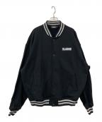 X-LARGEエクストララージ）の古着「スタジャン」｜ブラック