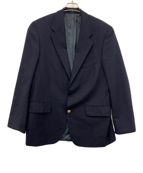 Polo University Club（ポロ ユニバーシティ クラブ）Polo University Club (ポロ ユニバーシティ クラブ) テーラードジャケット ネイビー サイズ:Ｌの古着・服飾アイテム