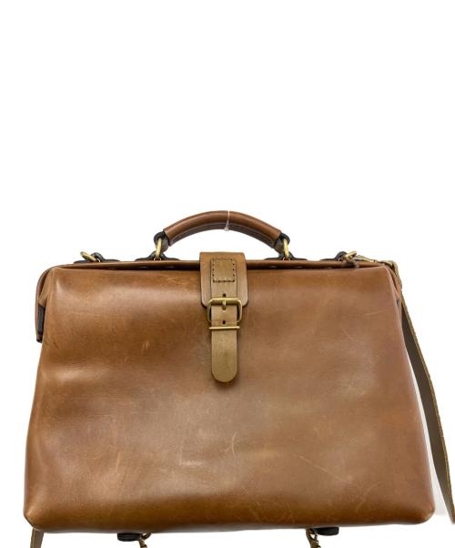 Herz（ヘルツ）Herz (ヘルツ) ソフトダレスバッグ ブラウンの古着・服飾アイテム