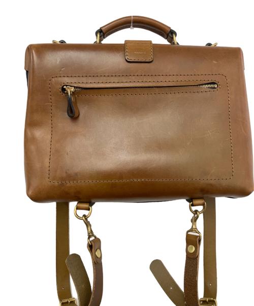 Herz（ヘルツ）Herz (ヘルツ) ソフトダレスバッグ ブラウンの古着・服飾アイテム