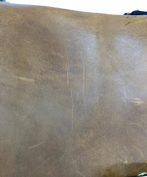 Herz（ヘルツ）Herz (ヘルツ) ソフトダレスバッグ ブラウンの古着・服飾アイテム