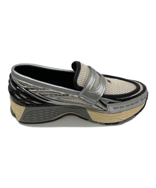NEW BALANCE（ニューバランス）NEW BALANCE (ニューバランス) シューズ グレー×ベージュ×ブラック サイズ:23cmの古着・服飾アイテム