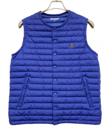 中古・古着通販】ORCIVAL (オーシバル) ダウンベスト ブルー サイズ:3