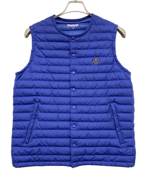 ORCIVAL（オーシバル）ORCIVAL (オーシバル) ダウンベスト ブルー サイズ:3の古着・服飾アイテム