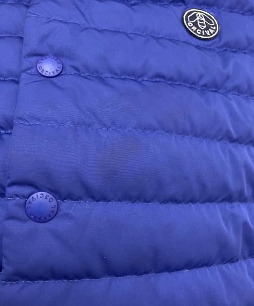 ORCIVAL（オーシバル）ORCIVAL (オーシバル) ダウンベスト ブルー サイズ:3の古着・服飾アイテム